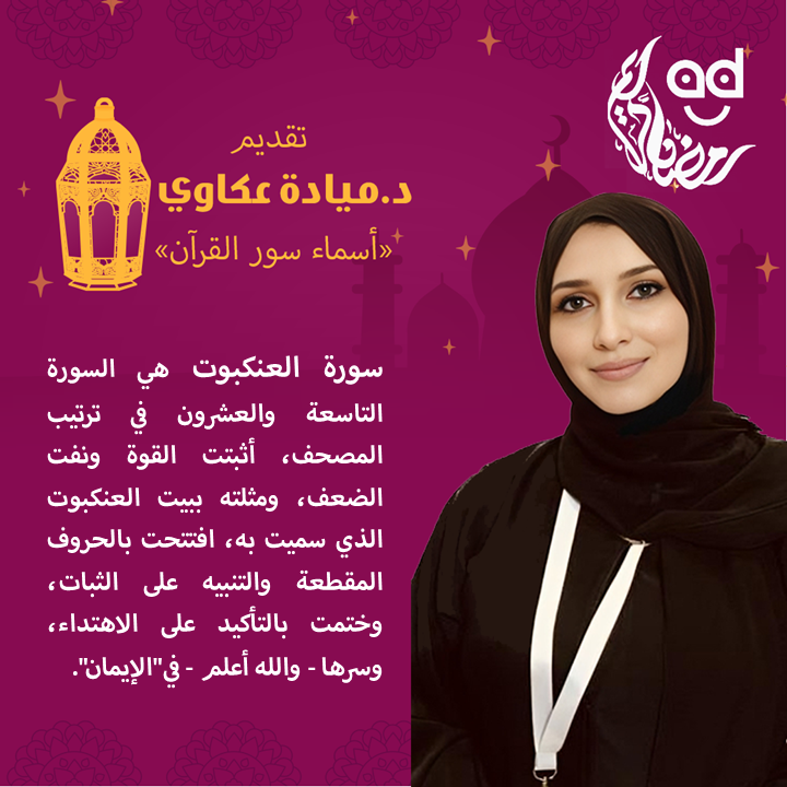 الحلقة الـ16 من "أسماء سور القرآن".. "العنكبوت" سورة سرها في "الإيمان"