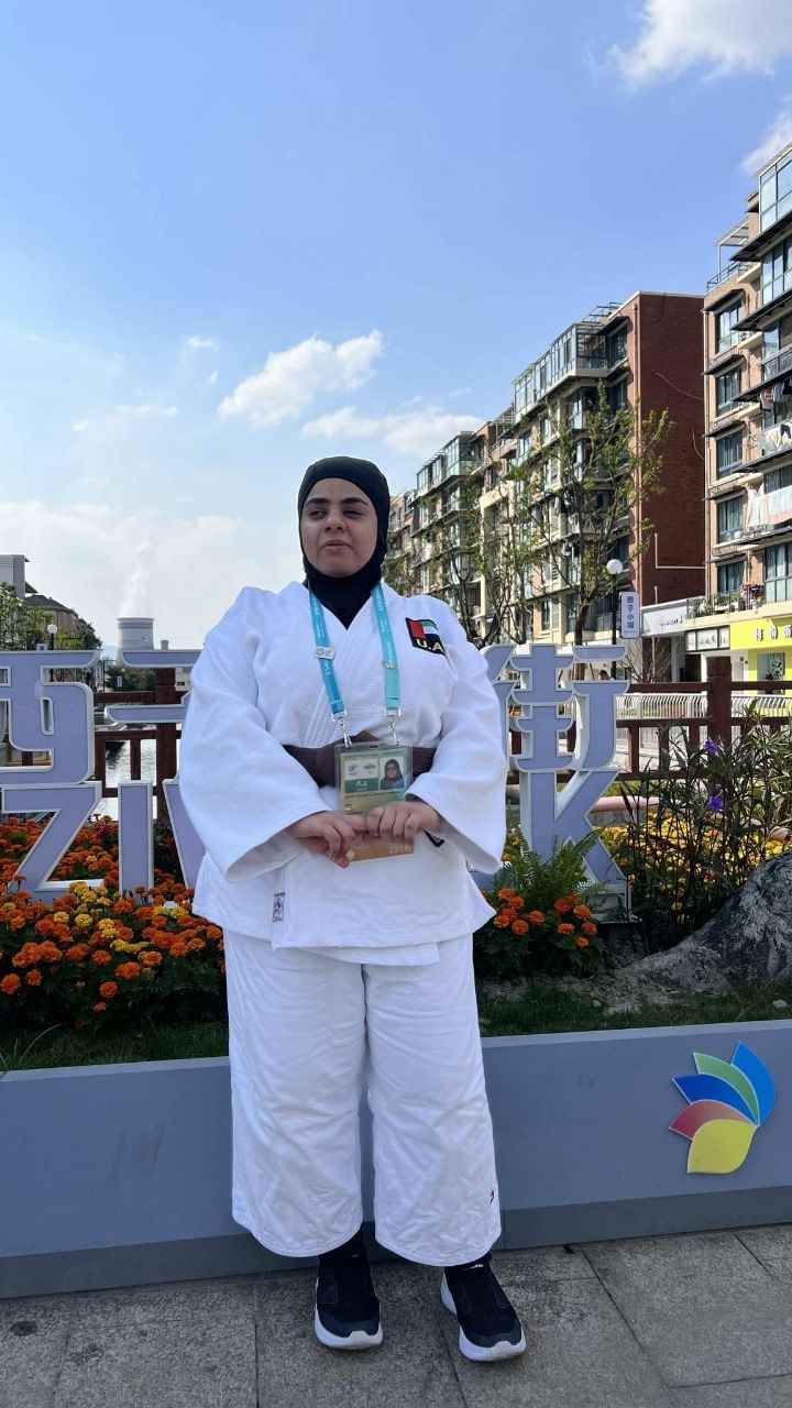 تتحدى المستحيل.. مريم الظنحاني أول إماراتية وخليجية تستعد لخوض "جودو الألعاب البارالمبية" باريس 2024